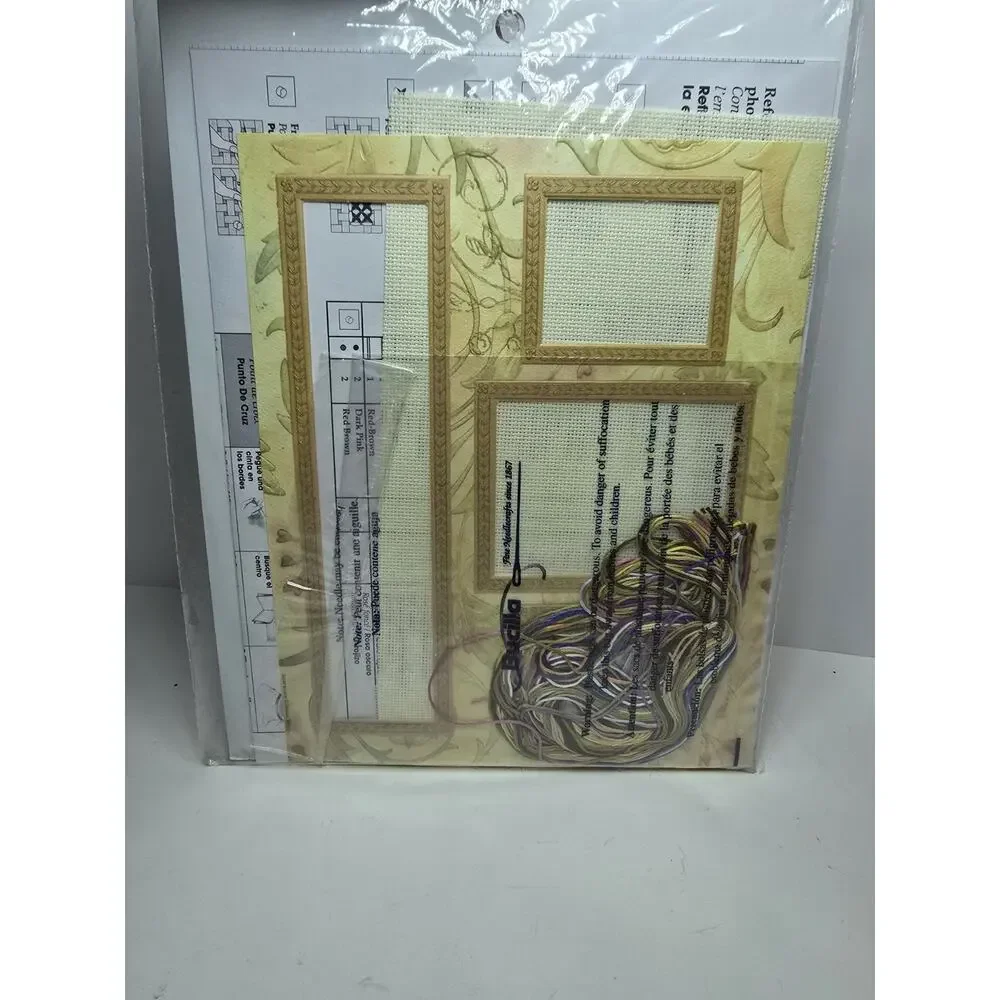 Bucilla Brenda Walton Toscana Swirl #43283 Cross Stitch Kit